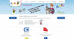Desktop Screenshot of aak-aachen.de