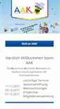 Mobile Screenshot of aak-aachen.de